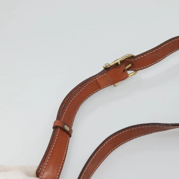 CELINE Macadam Canvas Shoulder Bag PVC Beige Gold Auth bs24047 - Picture 9 of 16